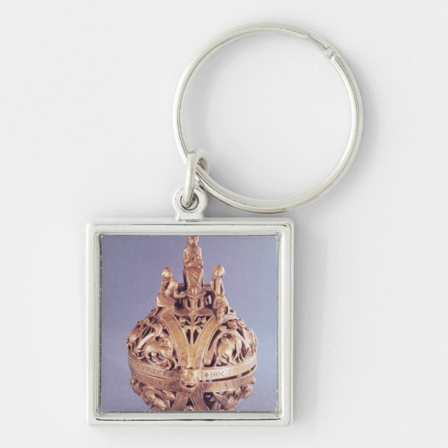Censer surmounted by an angel key ring (Front)