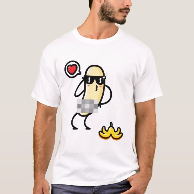 Censored Banana T-Shirt (Front)