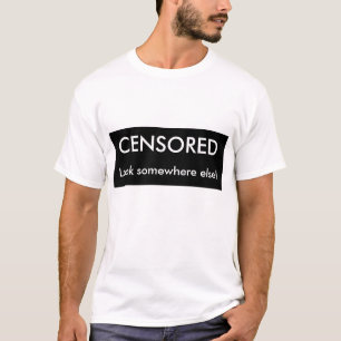 Censored black bar T-Shirt