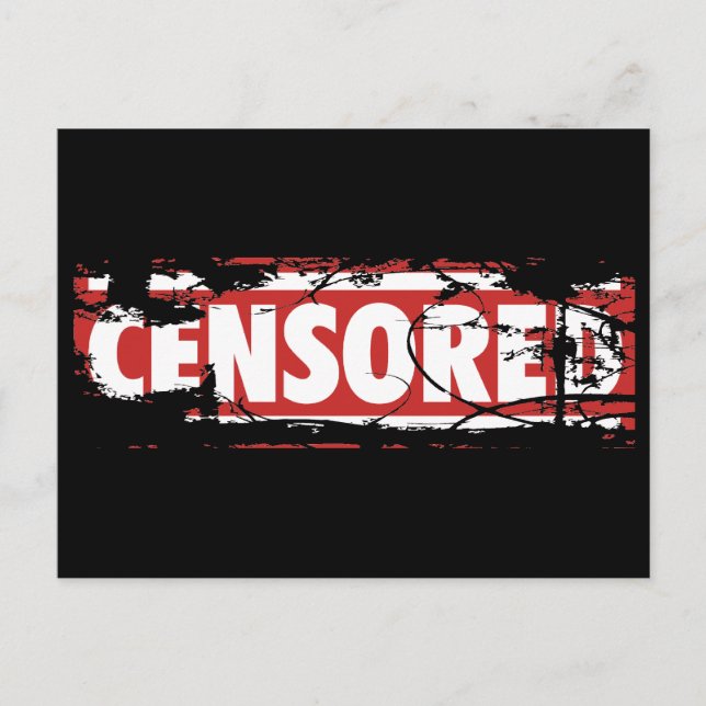 Censored Postcard (Front)