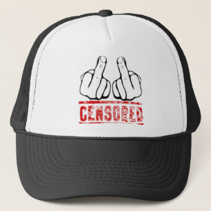 Censored Style Trucker Hat