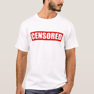censored text design T-Shirt