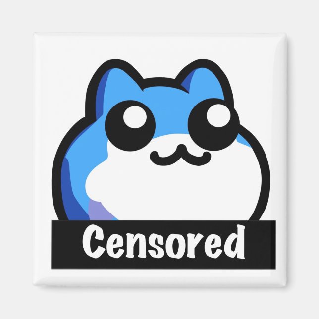 Censored Toby Magnet (Front)