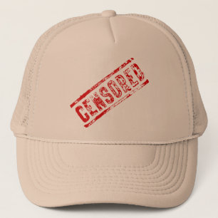 Censored trucker hat