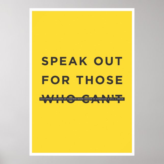 Censorship Poster (Front)