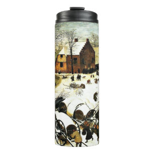 Census at Bethlehem-1566, Bruegel the Elder Thermal Tumbler