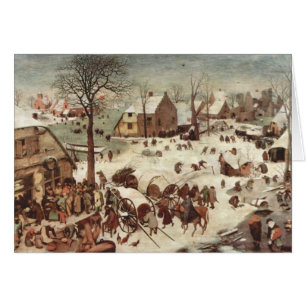 Census at Bethlehem by Pieter Bruegel