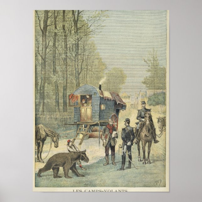 Census of Travellers in France Poster (Front)