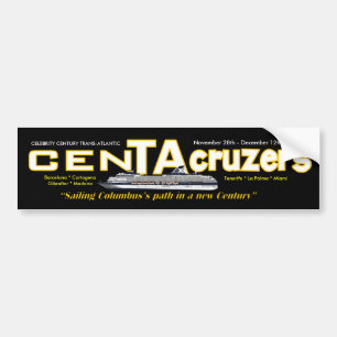 CenTAcruzers Logo Bumper Sticker