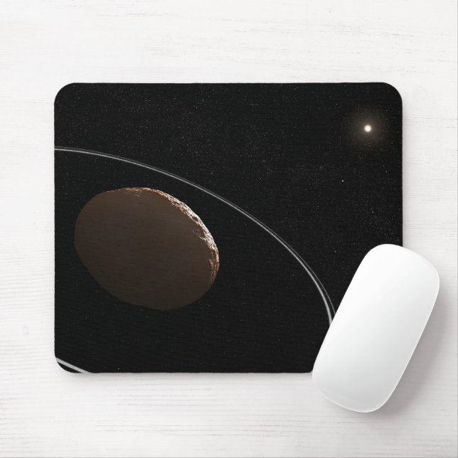 Centaur 1099 Chariklo And Its Rings. Mouse Pad (With Mouse)
