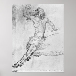 Centaur, from the The Vallardi Album Poster