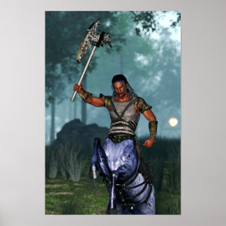 Centaur Ready For Battle Poster