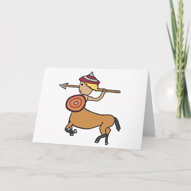Centaur Sagittarius Card (Front)