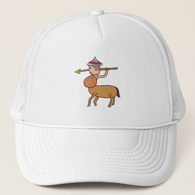 Centaur Sagittarius Trucker Hat (Front)