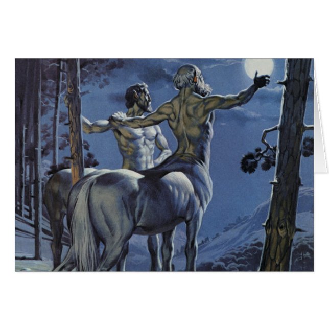 Centaurs (colour litho) (Front Horizontal)