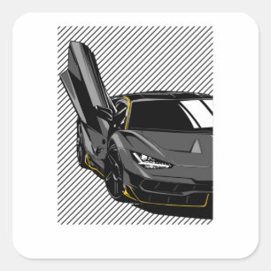 Centenario Square Sticker