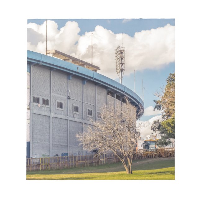 Centenario Stadium Facade, Montevideo - Uruguay Notepad (Front)