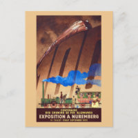 Centenary of the German Railways Vintage Poster 19