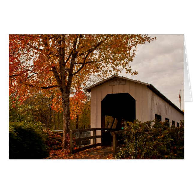 Centennial Covered Bridge, Oregon (Front Horizontal)