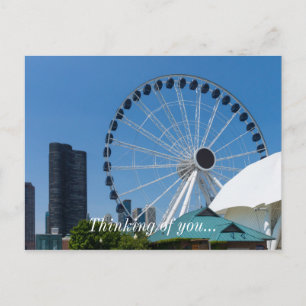 Centennial Ferris Wheel Thinking Of You Postcard