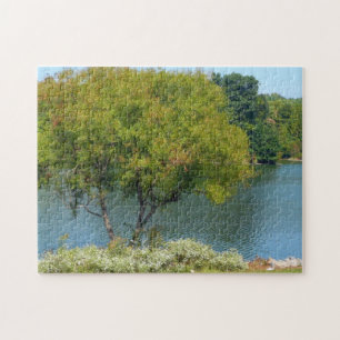 Centennial Lake in Ellicott City Maryland Jigsaw Puzzle