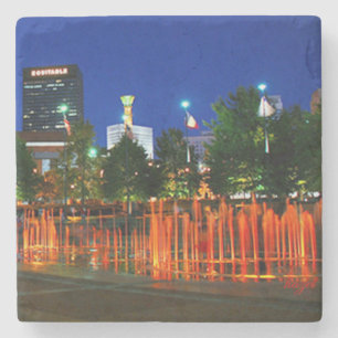 Centennial Park Fountain, Atlanta, Georgia,Coaster Stone Coaster