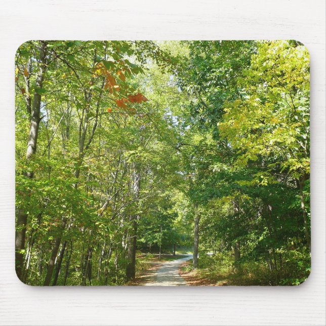 Centennial Wooded Path I Ellicott City Nature Mouse Pad (Front)