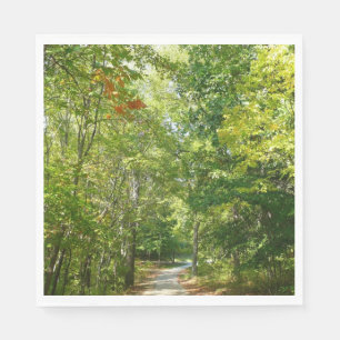Centennial Wooded Path I Ellicott City Nature Napkin