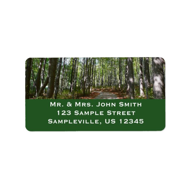 Centennial Wooded Path II Ellicott City Maryland Label (Front)
