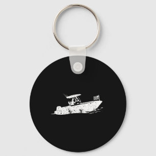 Center Console Boat  Key Ring