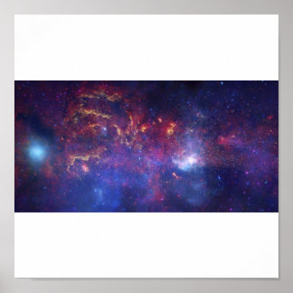 Center of the Milky Way galaxy Poster