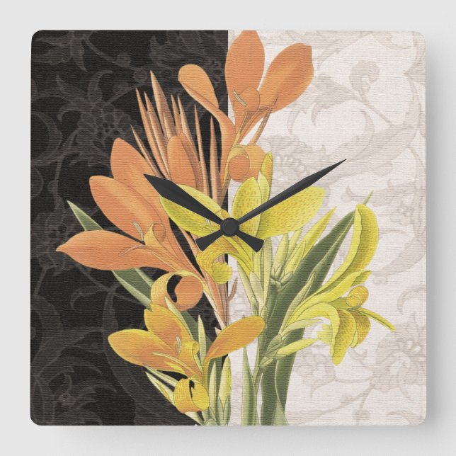 Centerpiece I Square Wall Clock (Front)