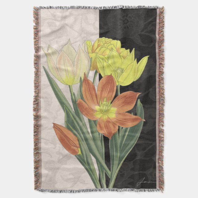 Centerpiece II Throw Blanket (Front Vertical)