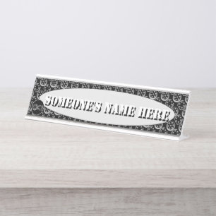 Centesimal 1776 by Kenneth Yoncich Desk Name Plate
