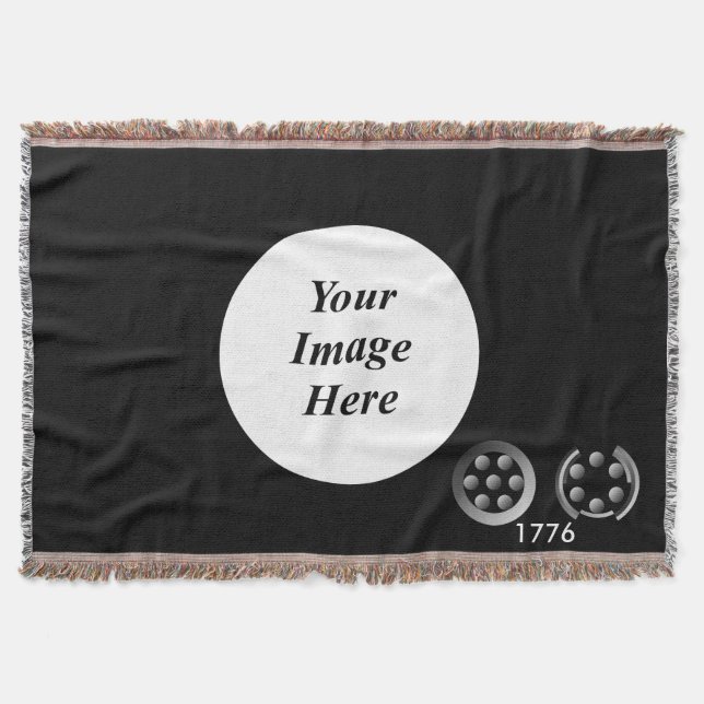 Centesimal 1776 by Kenneth Yoncich Throw Blanket (Front)