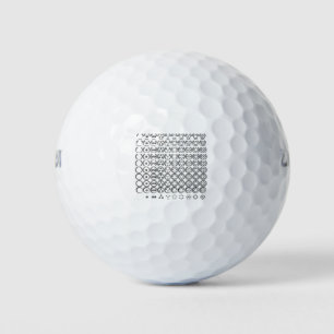 Centesimal Number Chart Lg-Sm by Kenneth Yoncich Golf Balls