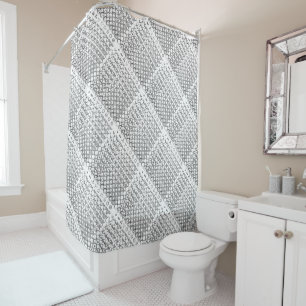 Centesimal Number Chart Lg-Sm by Kenneth Yoncich Shower Curtain