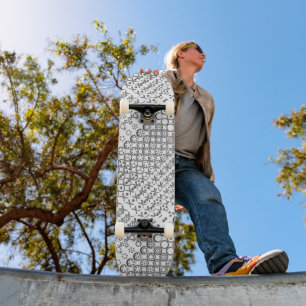 Centesimal Number Chart Sm-Lg by Kenneth Yoncich Skateboard
