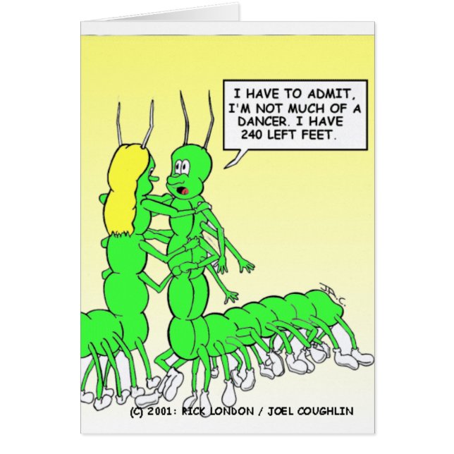 Centipede Dancing Funny Tees, Gifts & Collectibles (Front)