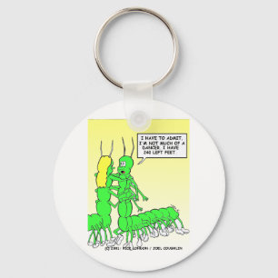 Centipede Dancing Funny Tees, Gifts & Collectibles Key Ring