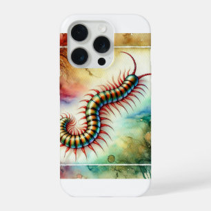 Centipede in Watercolor 030724AREF110 - Watercolor iPhone 15 Pro Case