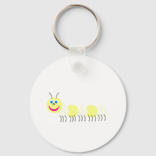 centipede yellow key ring