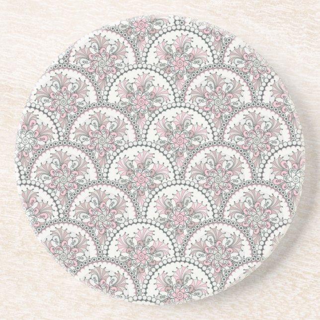 Centle Vintage Pattern Coaster (Front)