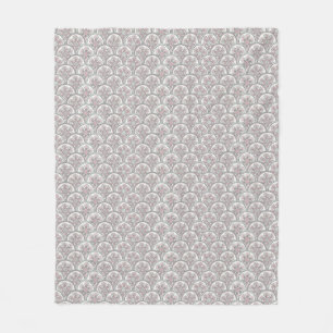 Centle Vintage Pattern Fleece Blanket
