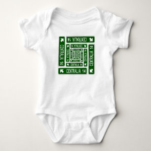 Centrailia PA Baby Bodysuit