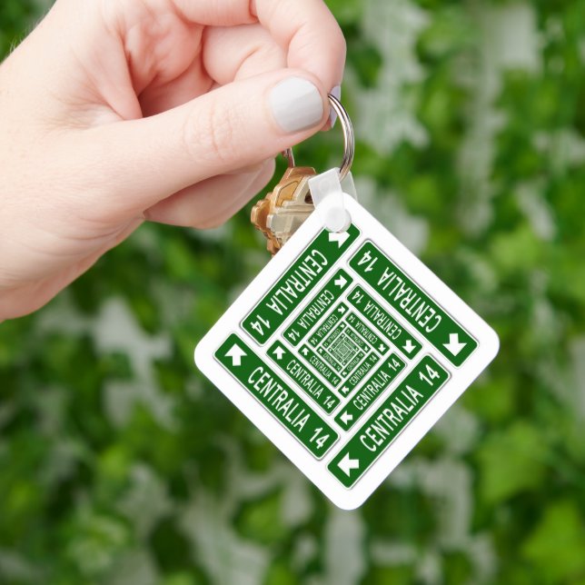 Centrailia PA Key Ring (Hand)