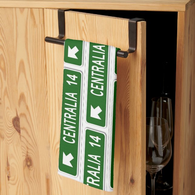 Centrailia PA Tea Towel (Thirds Fold)