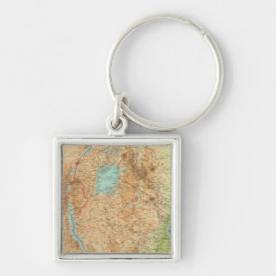 Central Africa eastern section Key Ring