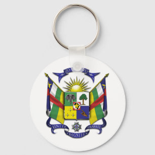 Central African Republic CF Key Ring