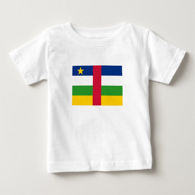 Central African Republic Flag Baby T-Shirt (Front)